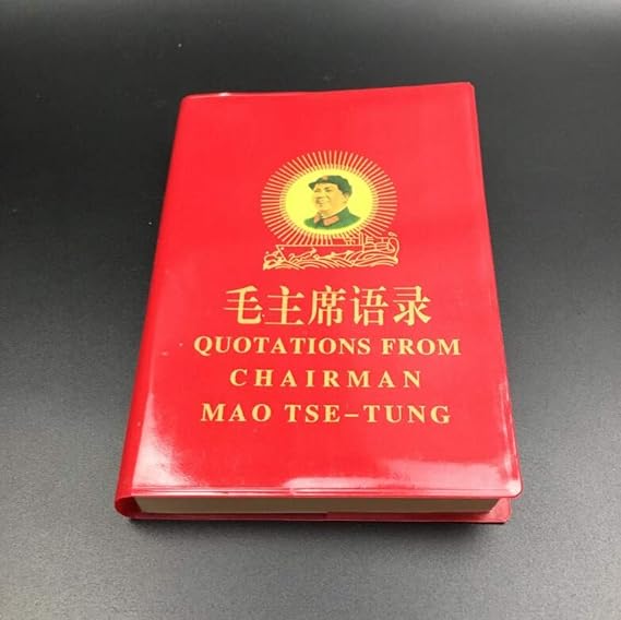 WellieSTR The Cotations from Statement Mao Tse-Tung The Little Red Book Chinese/English Books for Adults