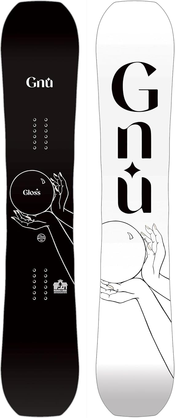 GNU Gloss Womens Snowboard, 148