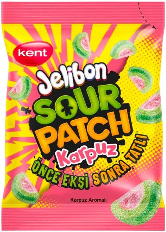 Jelibon Sour Patch Kids Karpuz 160 gr