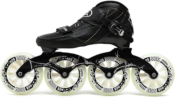 Speed Skates Inline Professional for Adults, Men's and Women's Inline Roller Skates Professional Speed Skating Shoes Outdoor Indoor for Beginners and Women's