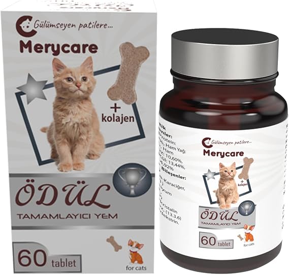 Merycare Fonksiyonel Kolajen Glutatyon İlaveli Ödül Yemi (60 Tablet)