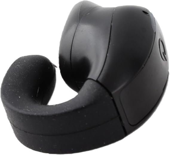 Bluetooth Headphones Clip on Earbuds, Single Clip On Open Ear Headphones, Bluetooth 5.3 Head Set, One Design, for Running Cycling (Black)
