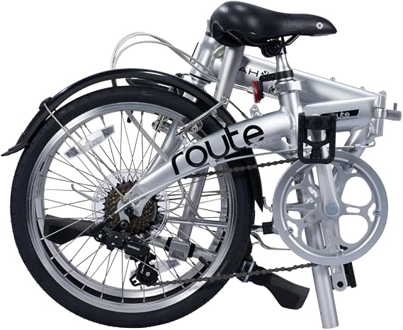 Dahon Route 20" Folding Bike | 7-Speed | Aluminum Frame, Compact, Adjustable