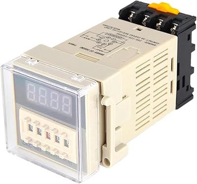 DH48S-2Z Digital Display Time DH48S-2Z Cycle Timer Control And Delay Device With Base DH48S-2Z Time Delay Off 110v 12v 24v