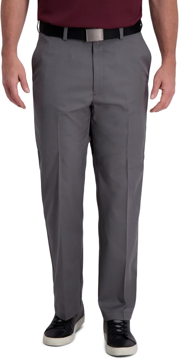 Haggar Men's Classic Fit Cool Right Casual Dress Pant