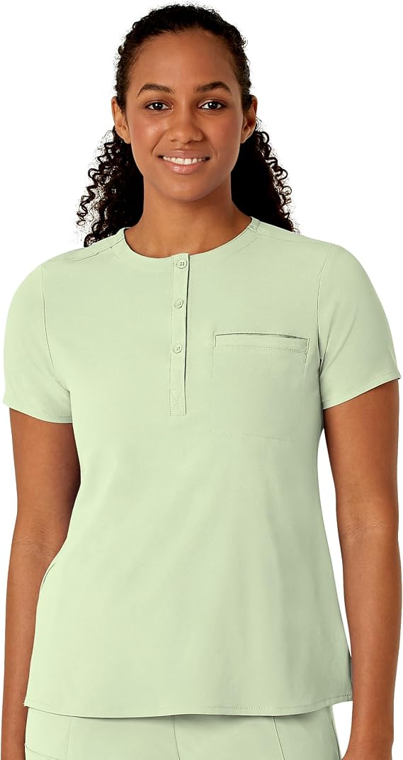 Wink WonderFLEX Scrubs for Women, Verity V-Neck Scrub Tops