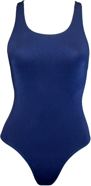Adoretex Girl's/Women's Polyester Solid Pro One-Piece Athletic Sports Racing Swimsuit