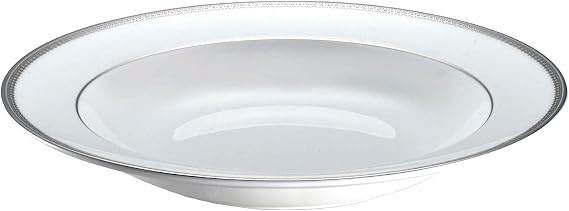 Vera Wang Wedgwood Vera Lace 9inch Rim Soup Bowl Bone China (Set of 4)