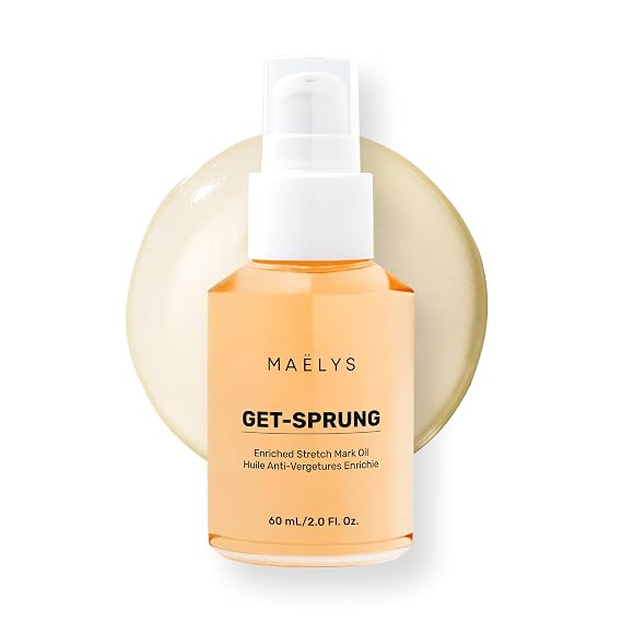 MAELYS GET-SPRUNG Stretch Mark Body Oil, 2 Fl Oz