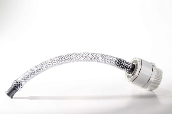 High-Flow Spout for Scepter Military Fuel Cans - 1 Inch Diameter Hose - Fuels Diesel/ Gasoline and Power Equipment