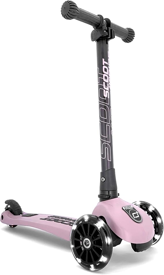 Scoot&Ride Highwaykick 3 LED Scooter, Rose