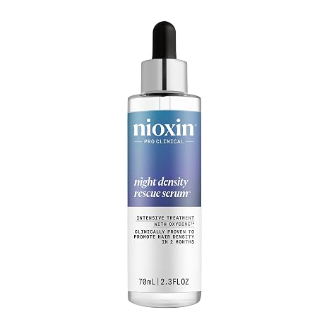 Nioxin Hair Night Density Rescue Serum + Density Defend Diamax Advanced