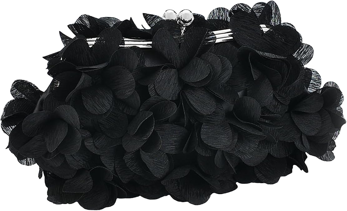 Evening Bags for Women Formal Floral Clutch Purses for Women Wedding Cocktail Party Prom Purse Dressy Handbags