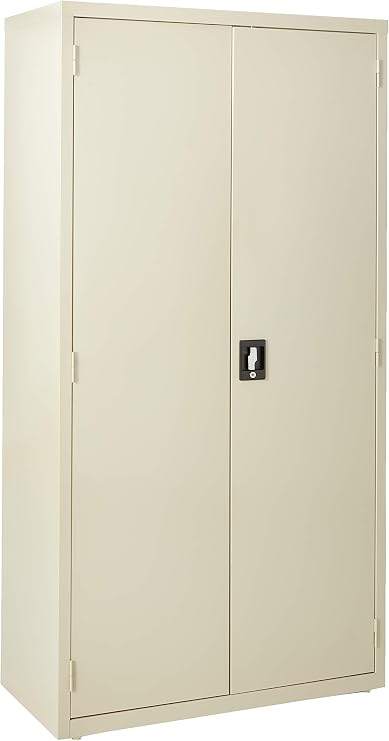 Lorell LLR41307 Fortress Series Storage Cabinets, Putty