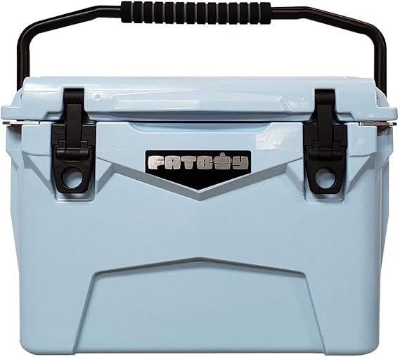 Fatboy 20 Quart Roto Molded Hard Sided Cooler (Light Blue)