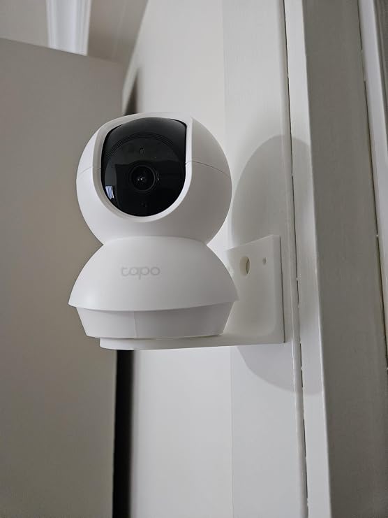 Tapo TP-Link C210 C200 C212 le Uyumlu, Akıllı Kamera Duvar Standı, Bebek ve Evcil Hayvan Kamerası için Destek, 360°, İç Mekan Wi-Fi Güvenlik Kamerası Tutucu