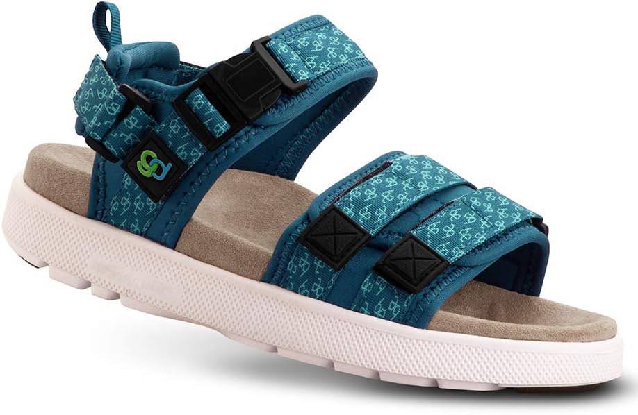 Gravity Defyer Women's G-Defy Cafe Sandal - VersoCloud Multi-Density Shock Absorbing Stress Recovery Sandals