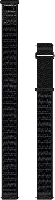 Garmin 18mm Quick Release ComfortFit fabric bands, Original accessory, Compatible with a range of Garmin smartwatches