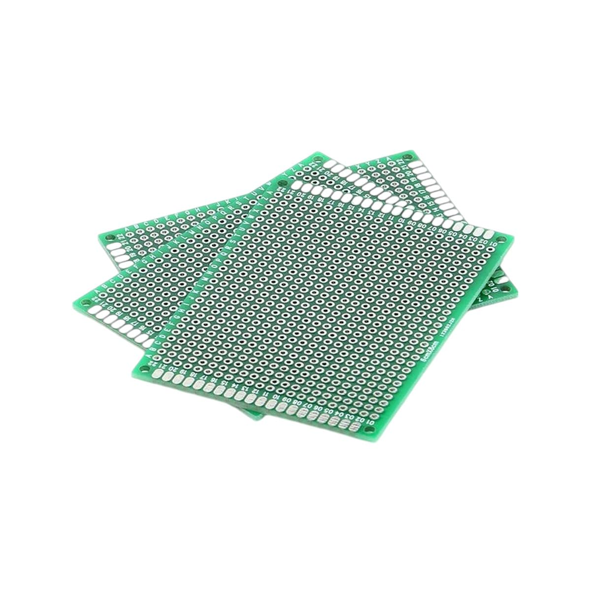 DIY Prototype Paper PCB Universal Circuit Board 6  8cm Double Side Board Glass Fiber Cement Siding Board New for Arrival 2025 High for Quality