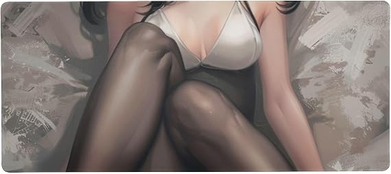 Anime Cartoon Sexy Gi Large Mouse pad for Laptop for Rest Large Office Desk Mouse mat 31.5 x 11.8in