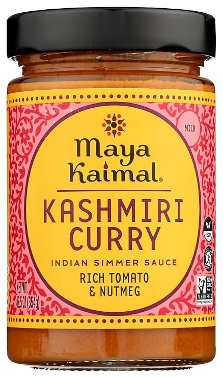 Maya Kaimal Sauce Kashmiri Curry 12x 12.5Oz