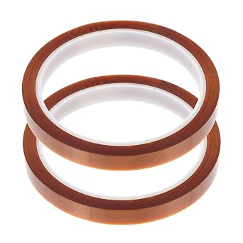 CHILDWEET 2pcs High Temperature Adhesive Tape Heat Resistant Insulation Tape for Electrical Work Soldering and Wire Splicing Convenient Thermal