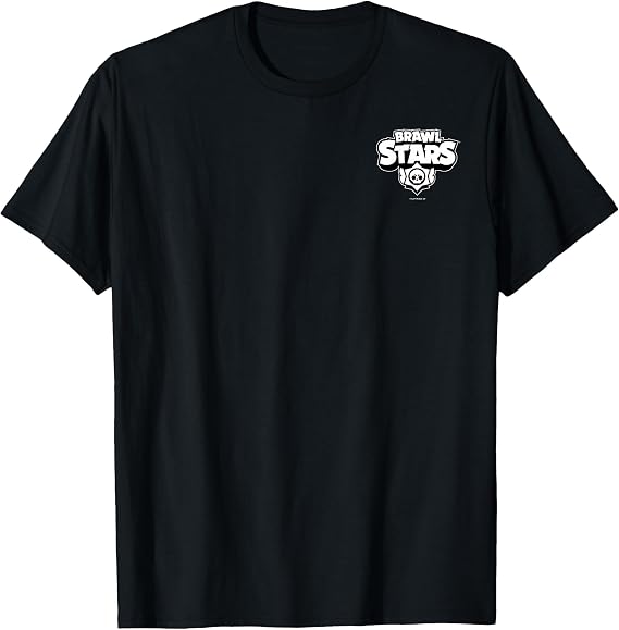 Brawl Stars White Pocket Logo T-Shirt