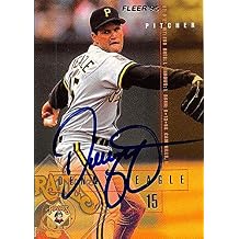 Sports Memorabilia Autograph Warehouse 244503 Denny Neagle Autographed Baseball Card - Pittsburgh Pirates, FT 1995 Fleer - No. 486
