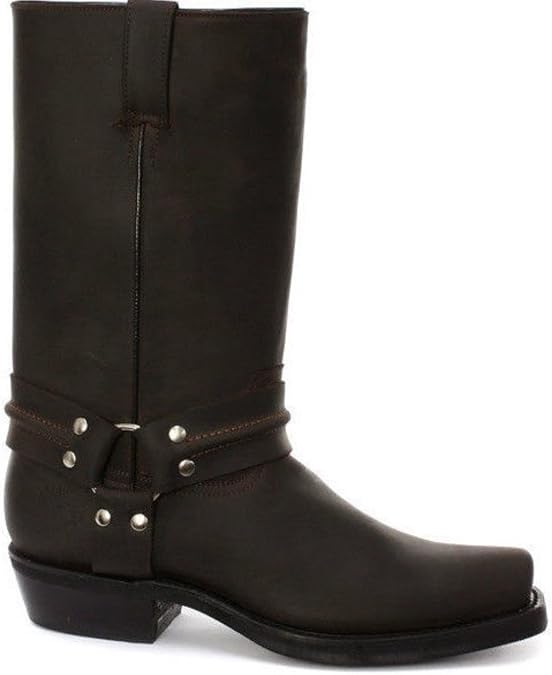 Grinders Renegade Hi Dark Brown Mens Cowboy Boots