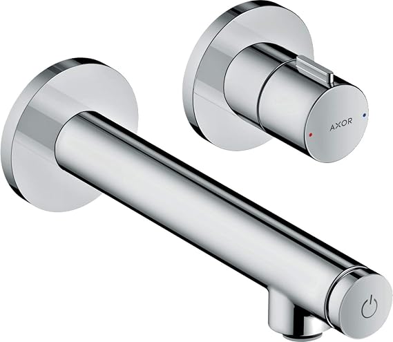 AXOR Uno Select Basin Tap, Wall-Mounted, chrome