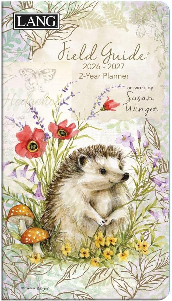 Lang, Field Guide 2 Year 2026 Pocket Planner, 3.63 X 6.5, Weekly Calendar with Stapled Binding