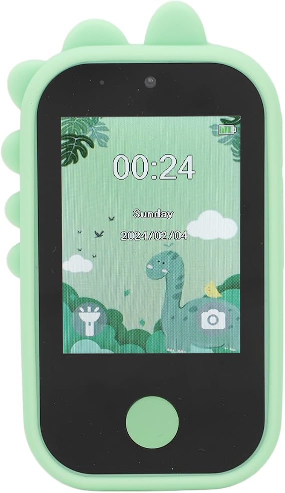 MP3 Player, 1080P 48MP Digital Camera, 2.8in Screen Children Phone with Selfie Camera HiFi Speaker Shock Proof