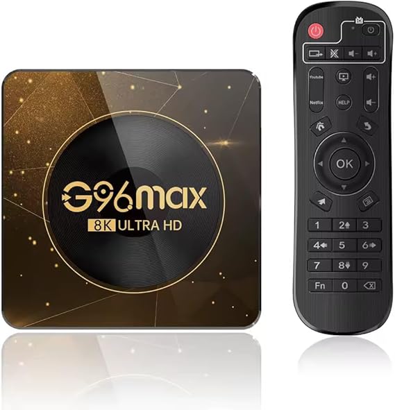 Android 13 TV Box, 4GB RAM 32GB Storage, 8K Ultra HD, WiFi 6, RK3528 Quad-Core, Bluetooth 5.0, Dual-Band 2.4G/5G