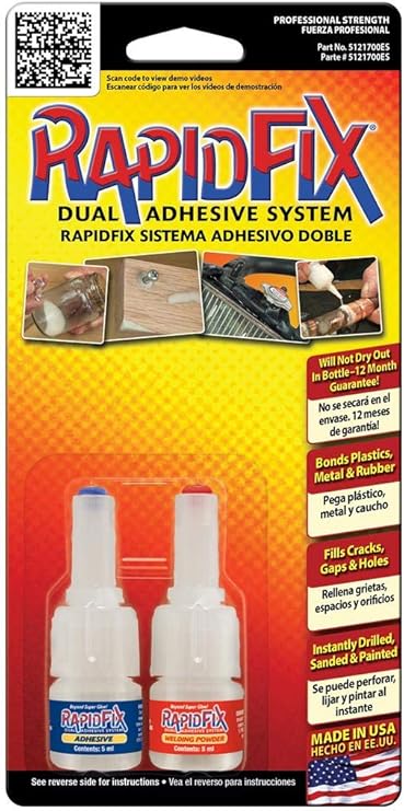 RapidFix - 5121700ES Dual Adhesive System, 5 mL