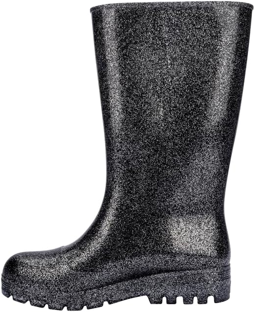 Melissa Welly Jelly Boot for Women - Mid-Calf Waterproof Jelly Rain Boot for Women, Soft and Flexible Trendy Rain Boots with Treaded Rubber Sole, Vegan