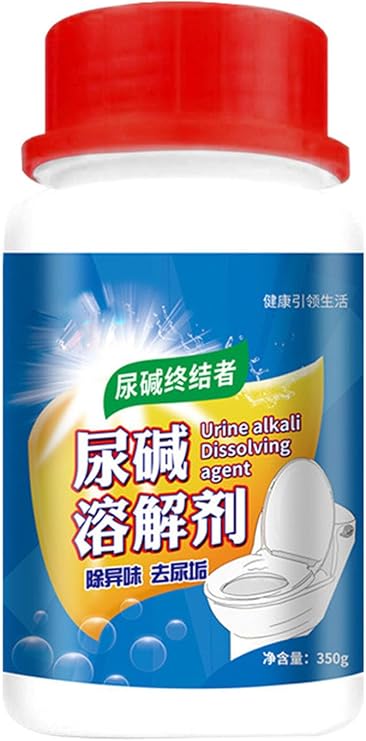 Toilet Urine Alkali Cleaner - Deodorization and Odor Removal, Urine Alkali Cleaner for Household Use with Yellow Stains in Urinals