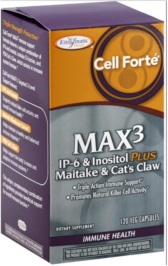 Enzymatic Therapy - Cell Forte MAX3 120 Vegicaps