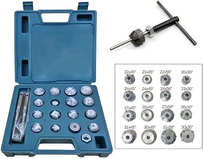 ZXMOTO Valve Seat Reamer Motorcycle Repair Displacement Cutter Valve Tool Set for Honda Jialing Sanyang,Not Fit 1982 Honda Wing