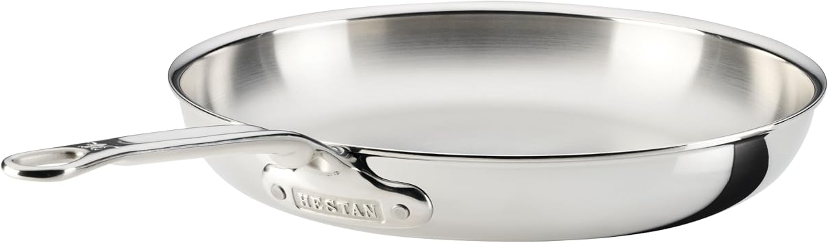 ProBond Luxe 12.5" Professional Clad Stainless Steel Skillet