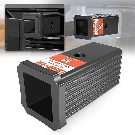 MICTUNING Trailer Hitch Adapter, 2.5" to 2" Hitch Reducer Sleeve