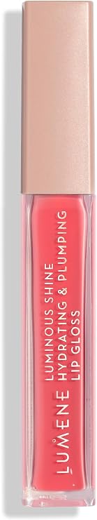 LUMENE Luminous Shine Hydrating & Plumping Lip Gloss Nemlendirici & Dolgunlaştirici Dudak Parlaticisi 04 Peach Pink