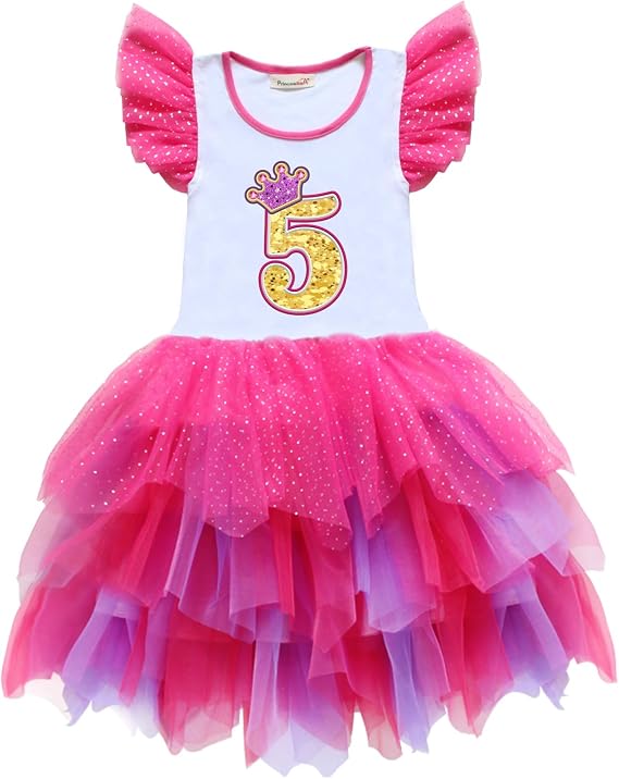 PrinceSasa Spring/Autumn Birthday Party Princess Unicorn Girl Dresses Girls Outfits