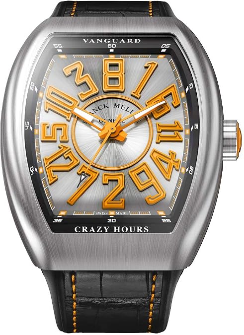 Franck Muller Vanguard Orange Crazy Hours Watch