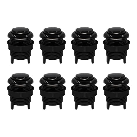 SJ@JX Arcade 28mm Push Button Keyboard MX Microswitch Screw-in Type Button