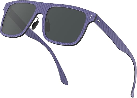 ANYLUV Polarized Sunglasses Men, Carbon Fiber Mens Sun Glasses Lightweight Gift with UV400 for Driving Fishing Golf