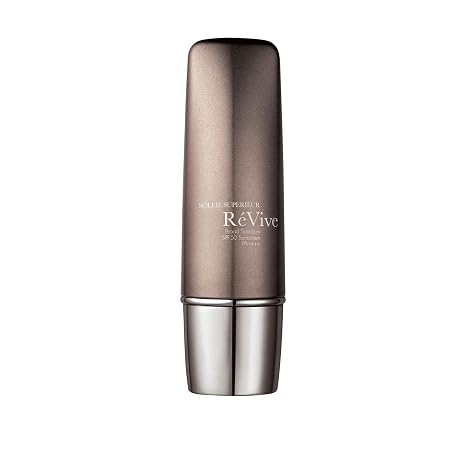 ReVive Soleil Superieur Face Sunscreen - Broad Spectrum SPF 50 Sunscreen - Ultra-Transparent & Anti Aging Sun Care to Help Improve Skin Barrier Repair & Protect Against UVA/UVB Rays (1.7 oz)
