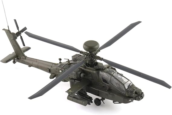Hobbymaster HH1220 Boeing AH-64E Apache Echo ZM714, British Army, Middle Wallop, 2022 1:72 Scale
