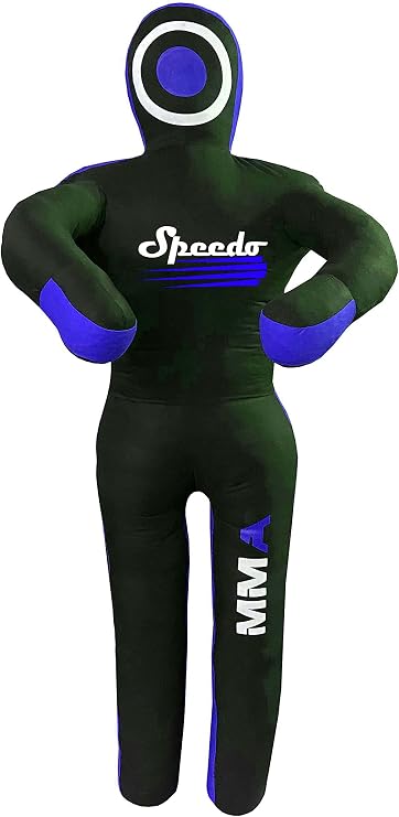 MMA Grappling Dummy Brazilian JIU Jitsu BJJ Punching Bag for Self Defense Wrestling Judo Karate Boxing Throwing Standing Position - UNFILLED