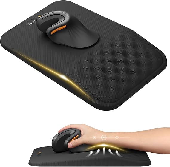 ProtoArc MP50 Ergonomic Mouse Pad with Wrist Support, Memory Foam