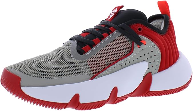 adidas Kids TRAE Unlimited Unisex IG0703 (Metal Gray/Carbon/Bet), Size 7